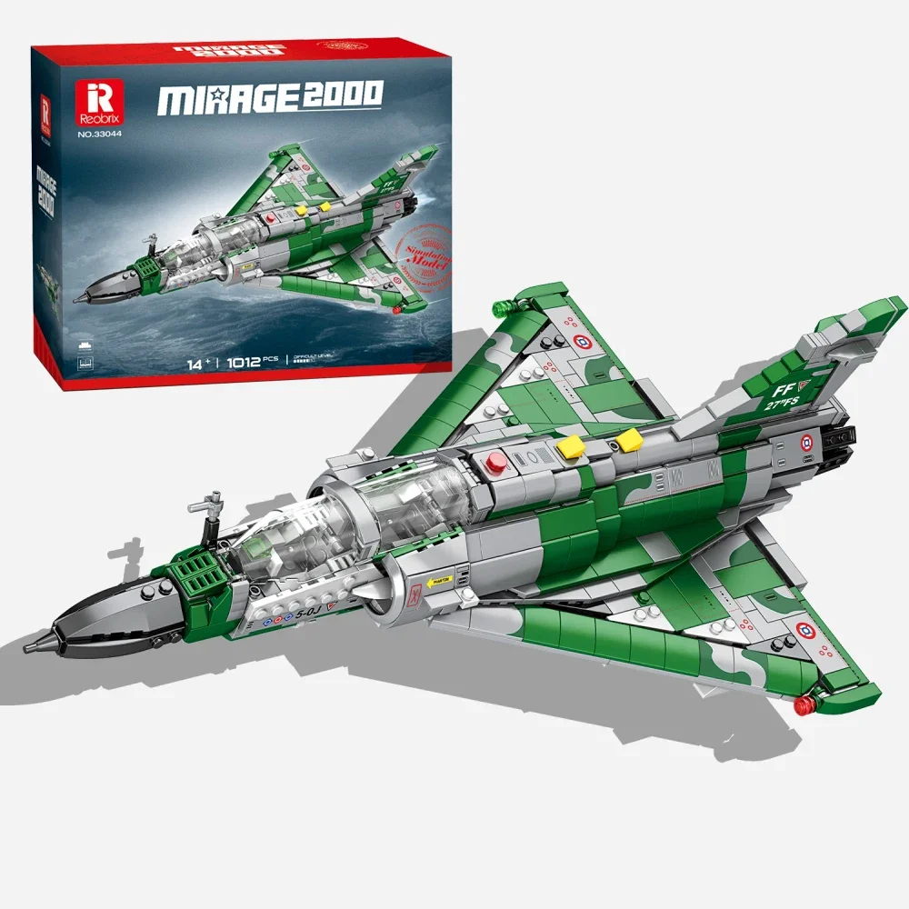 Mirage 2000 Bloques educativos – Avión de combate para niños - imagen 2
