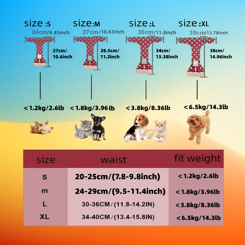 Pañales reutilizables para perros con toallas absorbentes - imagen 4