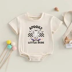 Pelele de bebe retro para Halloween - estilo burbuja adorable