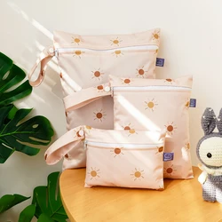 Bolsa de pañales impermeable Elinfant Rainbow&Sun – Bolsa multiuso de viaje