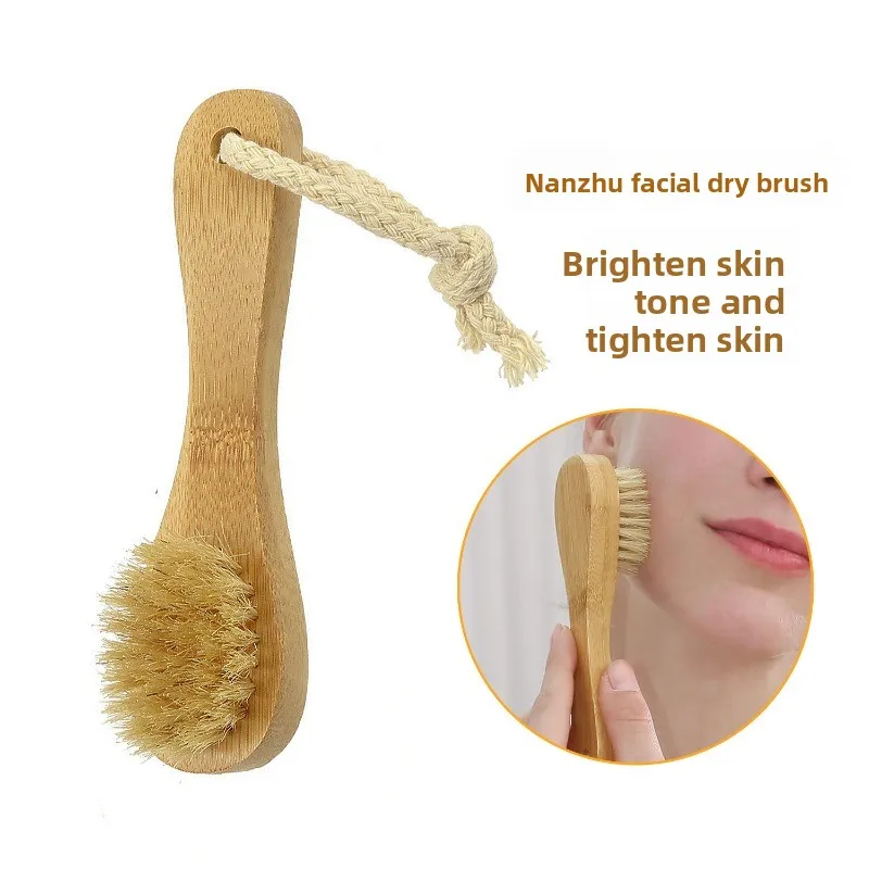 ¡El juego de cepillos para el cuerpo con cerdas de jabalí para niños más vendido! Exfolia la piel muerta, masaje facial, suave no irritante, perfecto para el cuidado de la piel del bebé - imagen 3