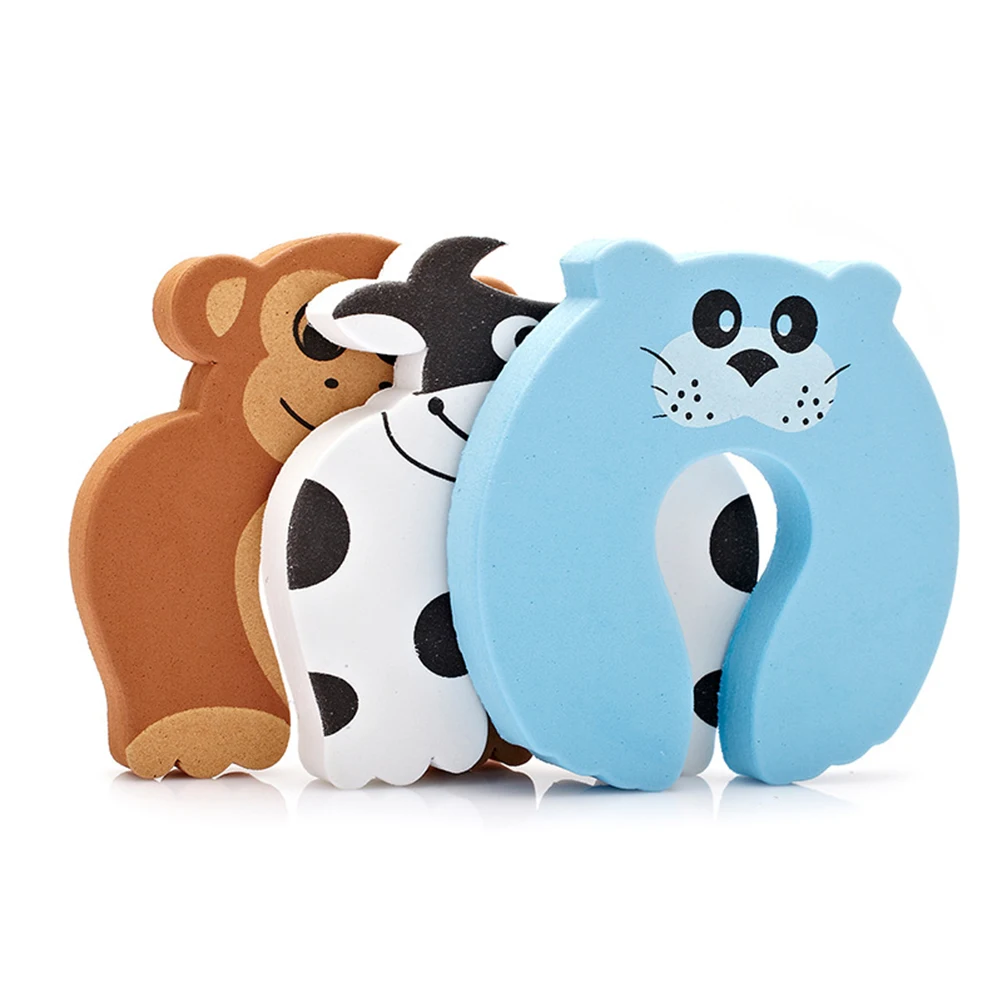 10 Uds protectores pestillo puerta dedo pellizco protector Anti- pellizco niño