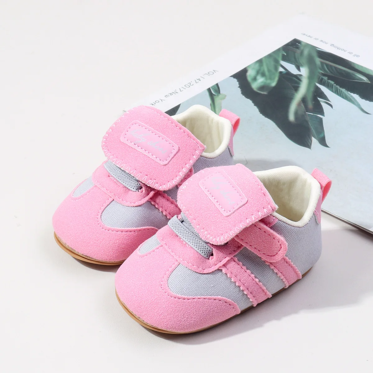 Zapatos de bebé de PU suave, zapatillas de deporte de alta calidad, zapatos deportivos de estilo primavera y otoño para niños y niñas, zapatos con suela antideslizante - imagen 3