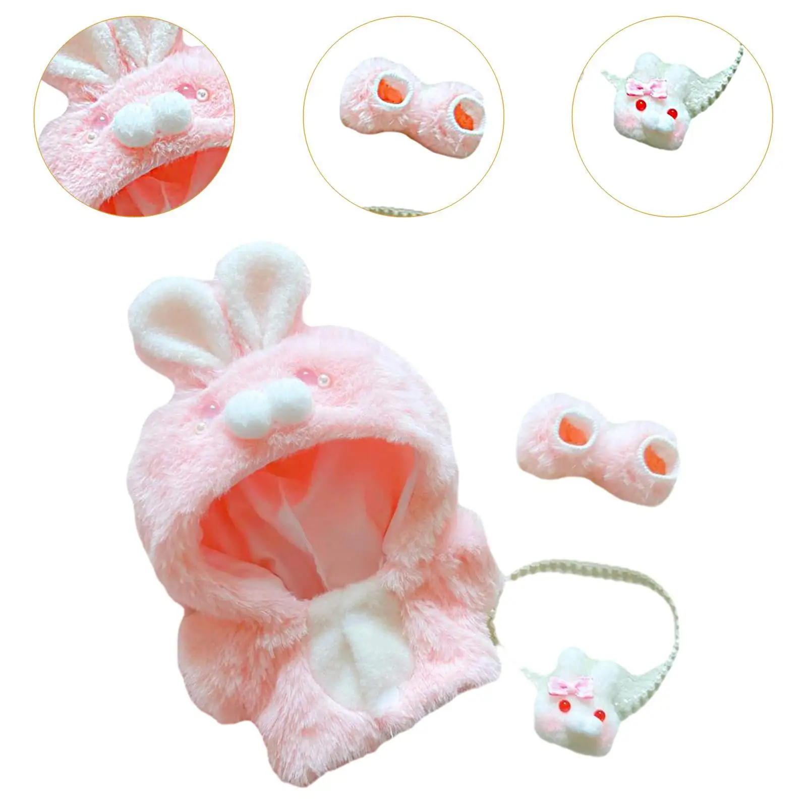 Doll Outfit Collection with Hood And Backpack for Imaginative Play