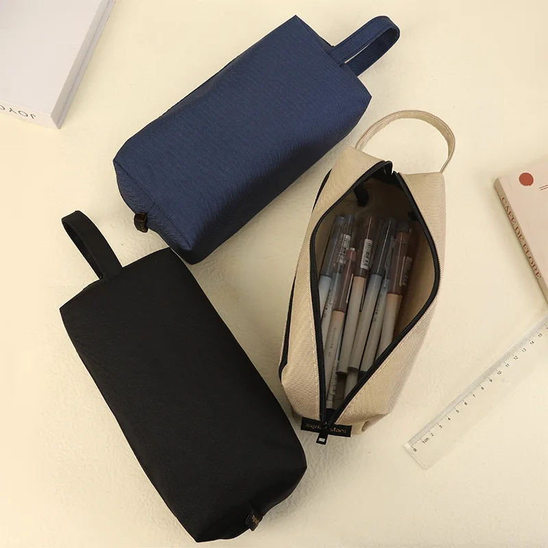 Estuche para lápices resistente de gran capacidad, organizador - imagen 5