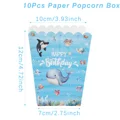 10pcs popcorn box