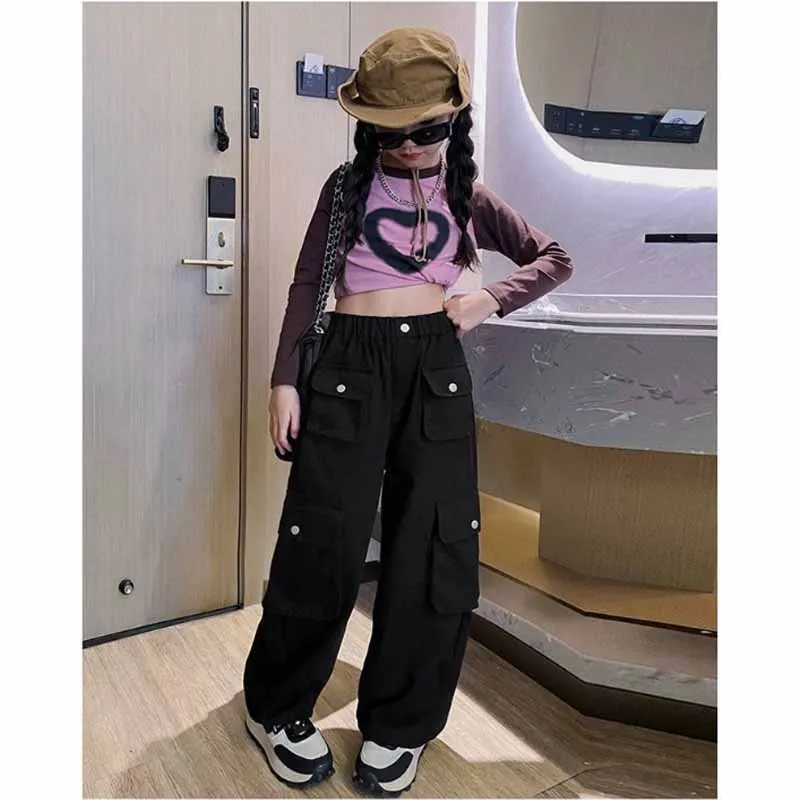Pantalones de danza urbana para niños – Estilo jazz - imagen 4