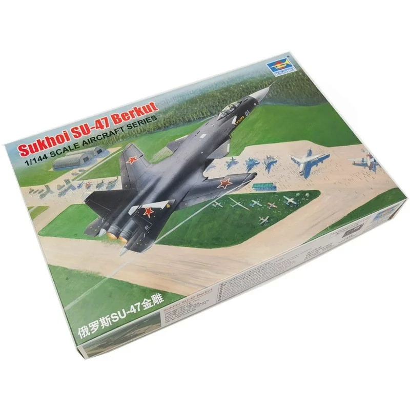 Kit de montaje de avión de combate SU-47 Trumpeter - imagen 5