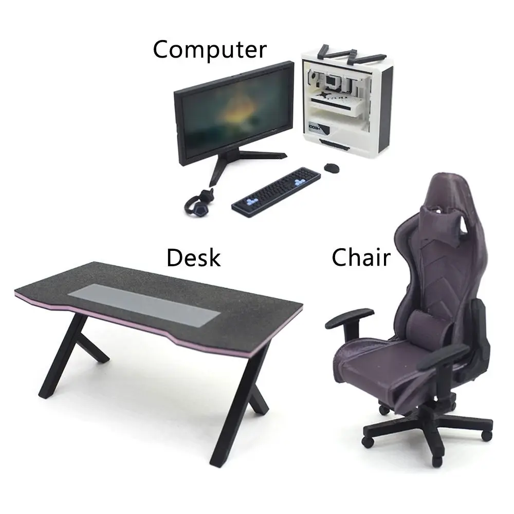 Muebles y accesorios para casa de muñecas – Escala 1/12 - imagen 2
