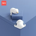 White Dog 2pcs