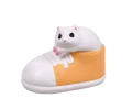 Shoes and hamster