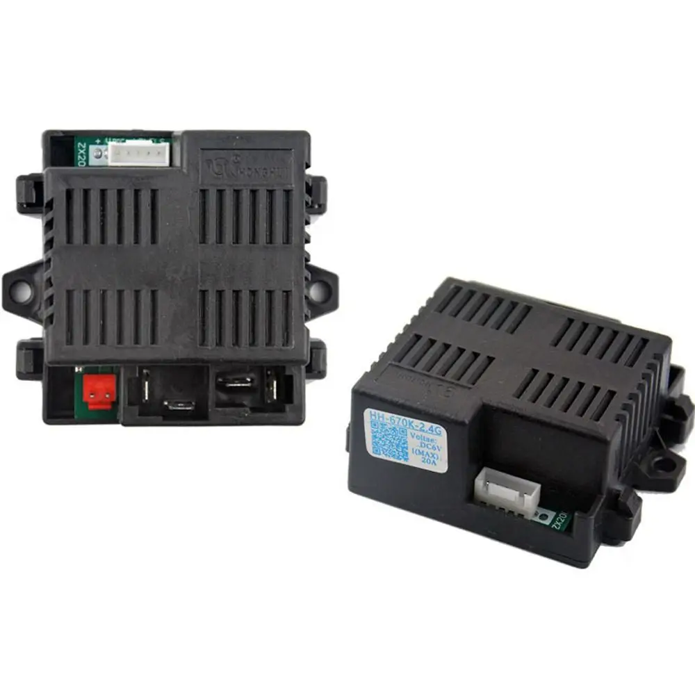 Receptor de Control remoto HH-6188K-2.4G coche eléctrico para niños, controlador de arranque suave, accesorios de Control remoto de coche, 6V-12V - imagen 4