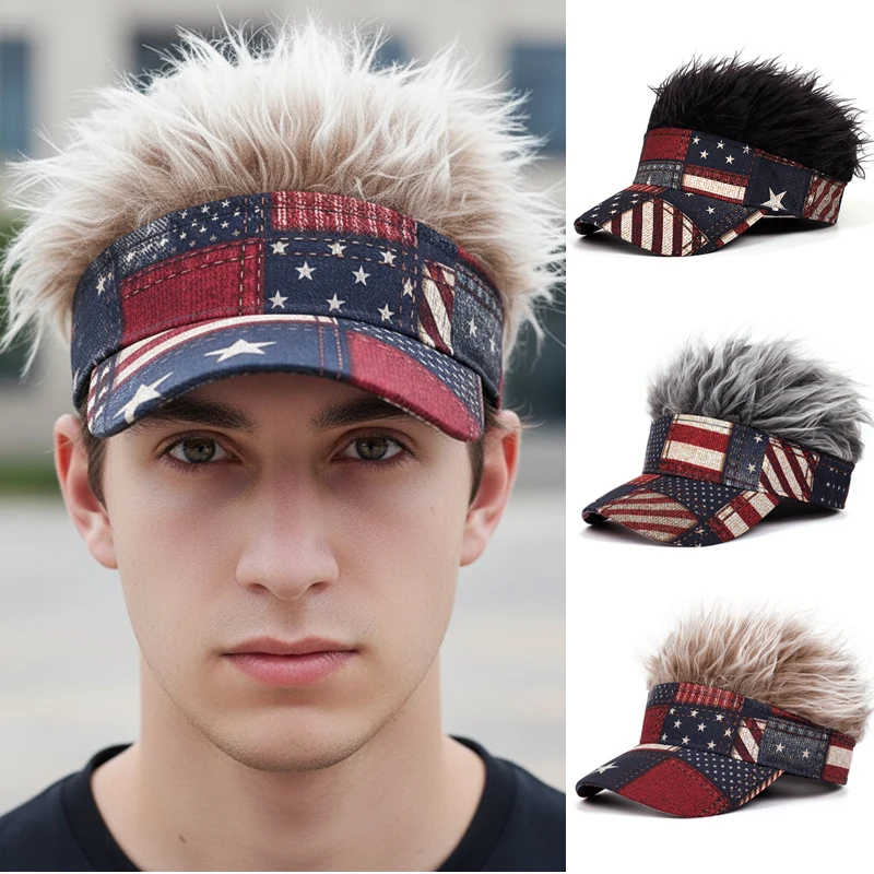 Gorra con peluca para niños – Complemento divertido de moda - imagen 2
