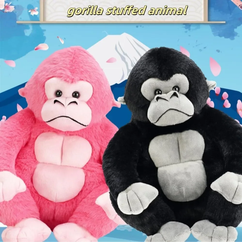 Lindo chimpancé de peluche de juguete, mono chimpancé, peluches, juguete de Navidad, cumpleaños, juguete de peluche, regalo para niños, niñas, adultos y adolescentes