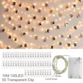 10m100led warm white