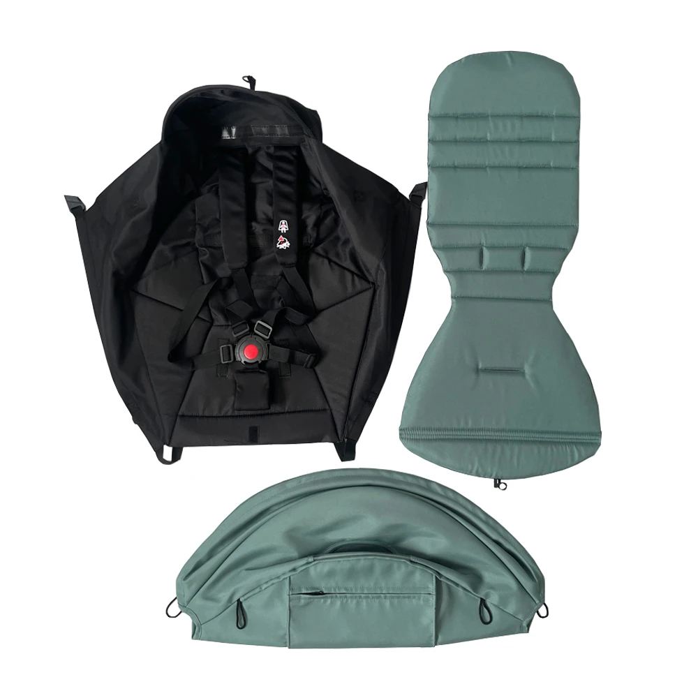 MomTan ®   Juego de repuesto para cochecito de bebé de tela impermeable de doble capa rosa jengibre 1:1 165 °   Compatible con YOYO y YOYO2