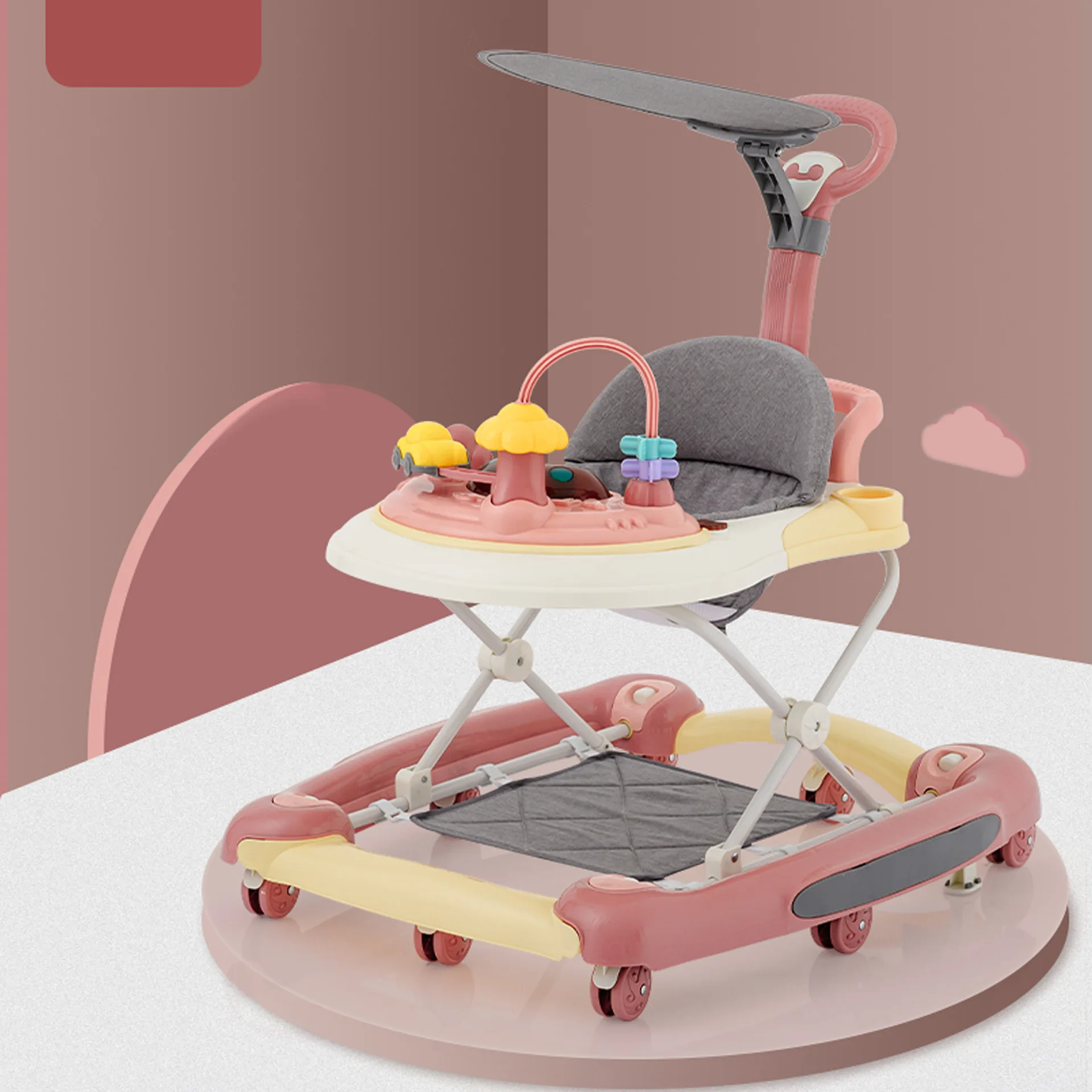 LazyChild Andador Multifuncional para Bebés - Ajustable y Antivuelco - imagen 3