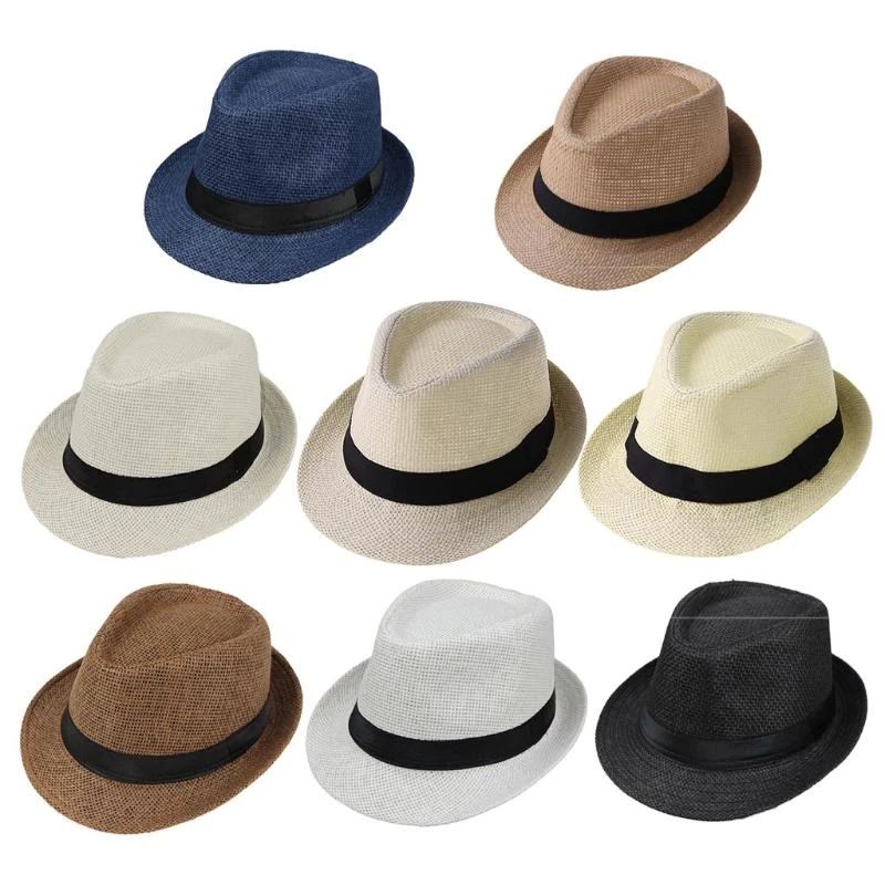 M76C sombrero paja verano para niños, sombreros para bebés, sombrero vacaciones para niños aire libre para y - imagen 3