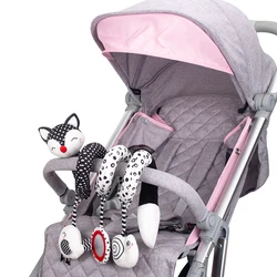 Espiral sonajero para cochecito y cuna – Móvil sensorial
