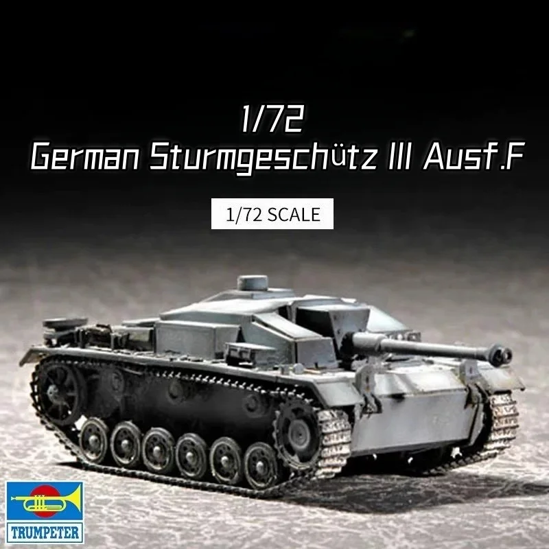 Trumpeter maqueta de tanque alemán Sturmgeschütz III Ausf.F - imagen 3