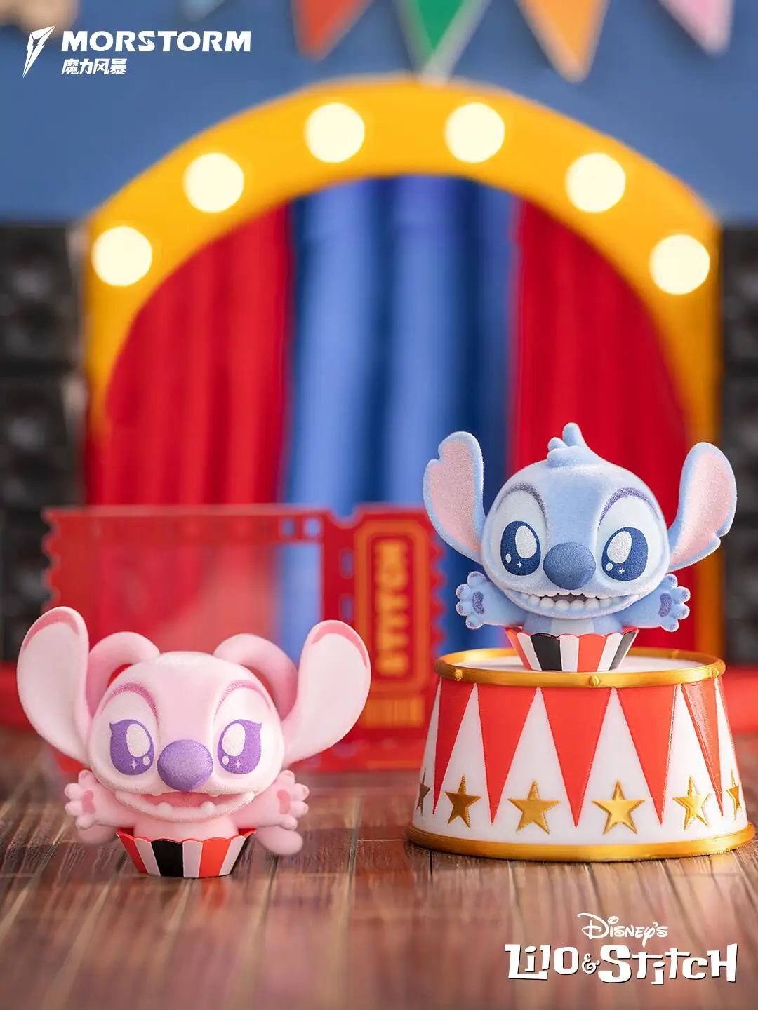 Original Disney Stitch Angel Lilo Scrumptious StarCraft película de bebé serie Big Star lindo juguete de caja ciega sorpresa de partículas - imagen 5