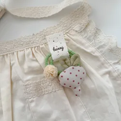 Diademas elásticas con orejas de conejo para niñas – Tela suave para verano