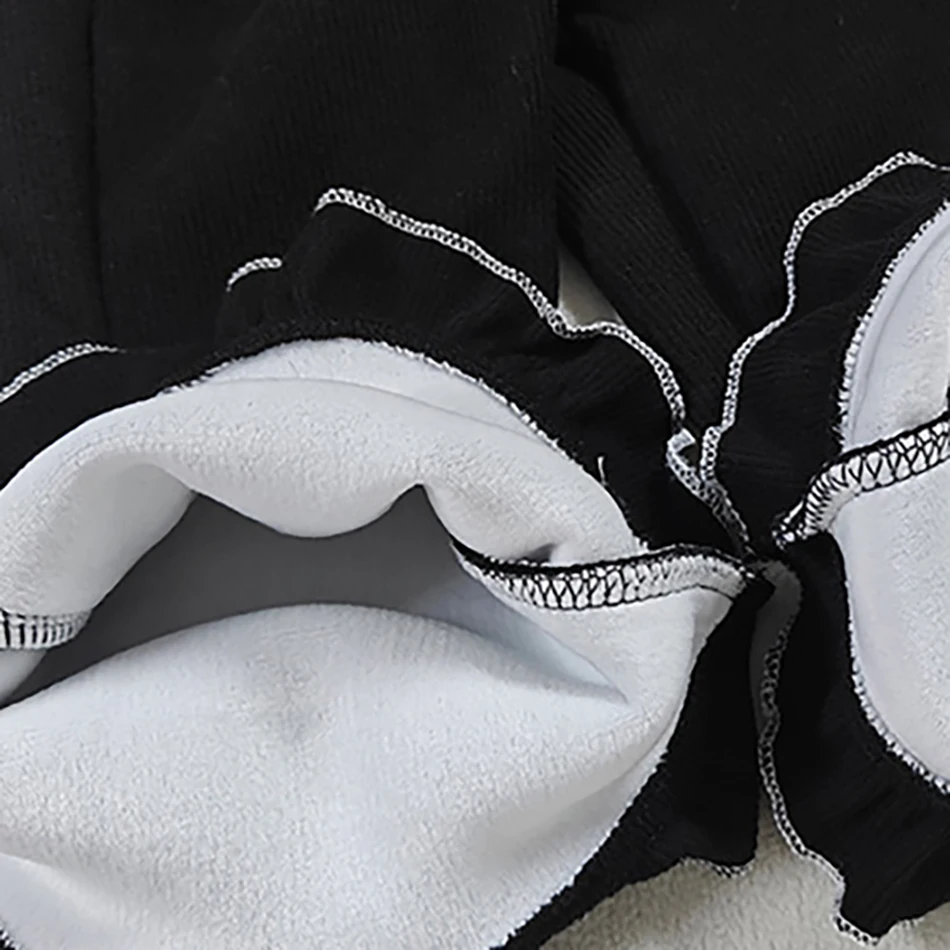 Mallas acampanadas de invierno para niñas con forro polar y cintura elástica - imagen 5