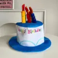 Single Blue Hat