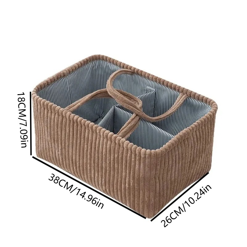 Bolsa cambiador impermeable para bebé con compartimentos - imagen 5