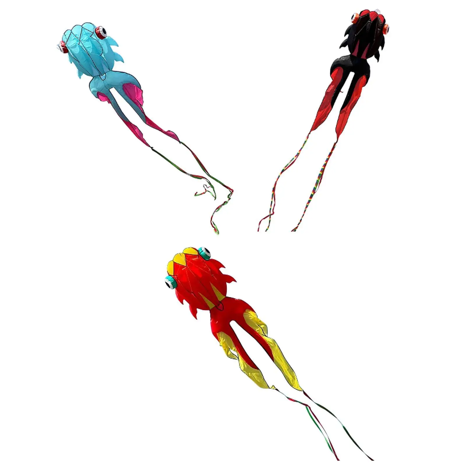 Koi Kite Toy Fly Kite Leisure Sports Huge Size Kite 3D for Backyard Outdoor