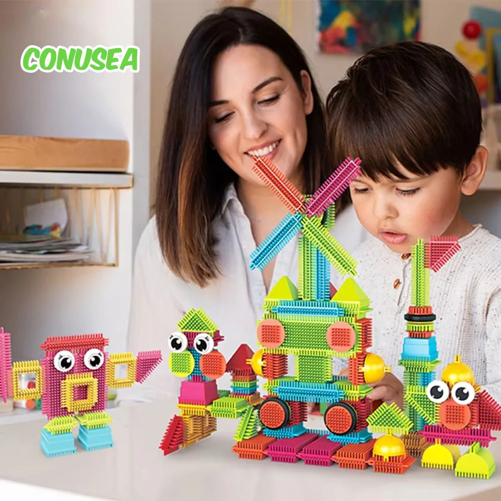 Bloques de construcción con ladrillos DIY educativos para niños - imagen 2