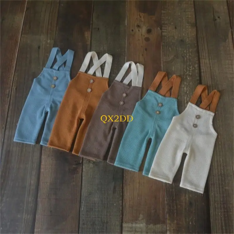 QX2D Trajes fotografía para bebé recién nacido, accesorios fotografía para niño, conjunto disfraz, sombrero y - imagen 3