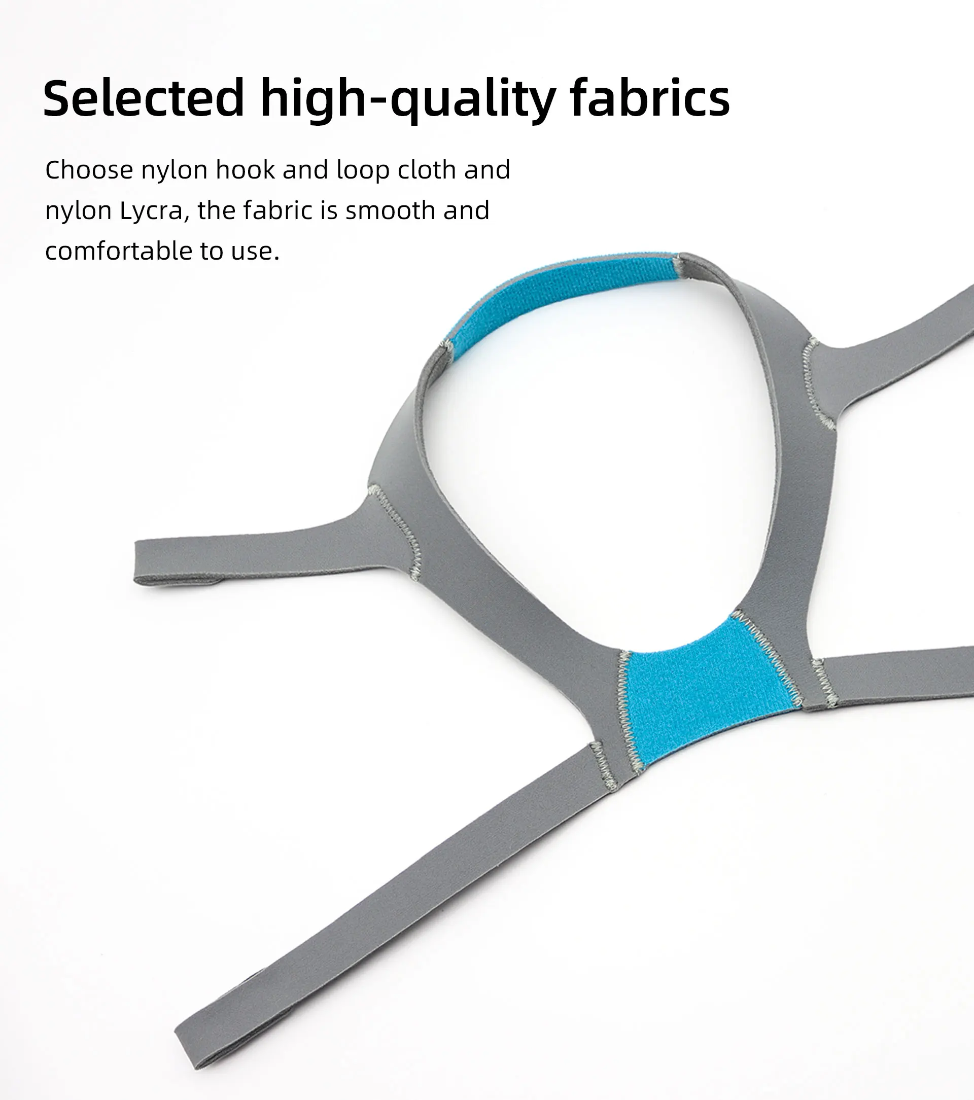 Arnés de repuesto para casco N20, 2 uds., para AirFit/AirTouch, máscara Nasal, correa para casco (paquete de 2) - imagen 2