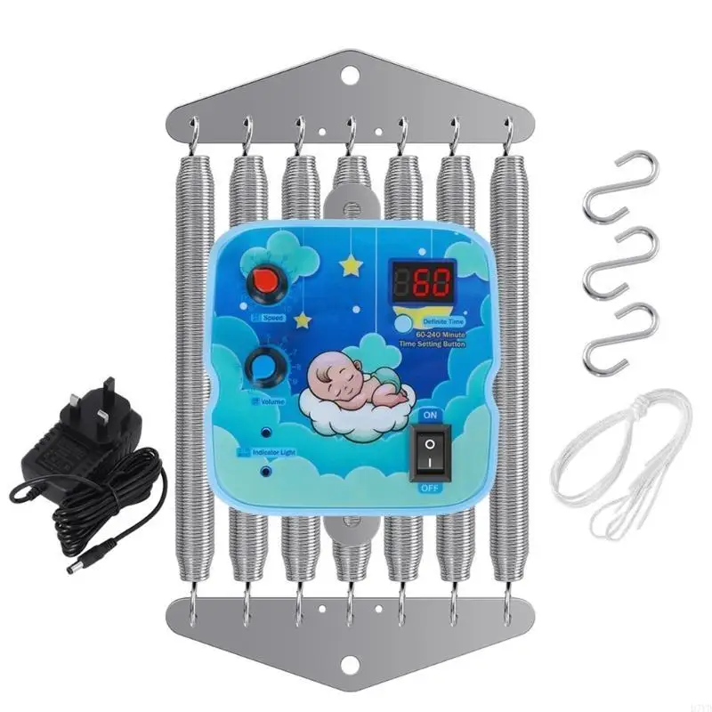 D7YD, dispositivo Control balancines para bebés funcionamiento silencioso, juego controlador columpio eléctrico - imagen 3