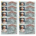 Sled license-10pcs