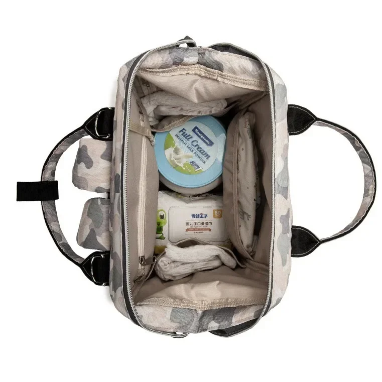 Bolsa de maternidad impermeable grande para cochecito y viajes - imagen 5