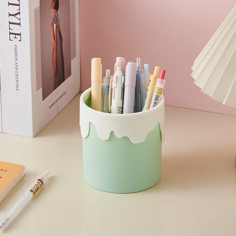 Portalápices infantil con forma de helado para escritorio - imagen 4