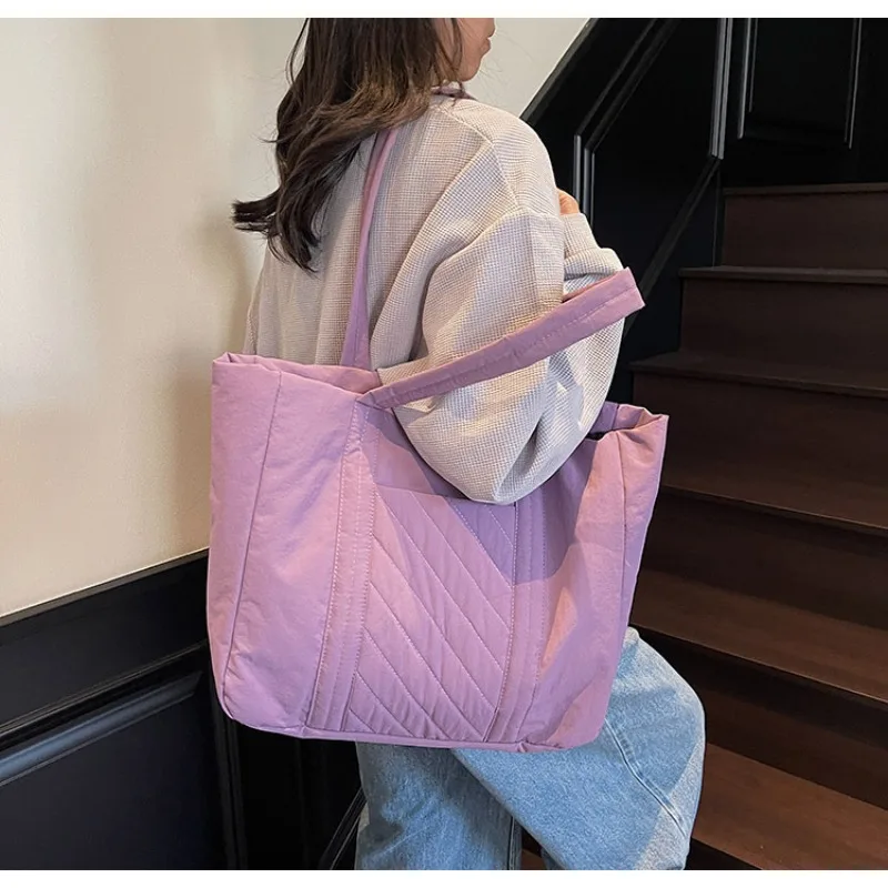 Bolso pañales lona gran capacidad estilo moderno - imagen 2