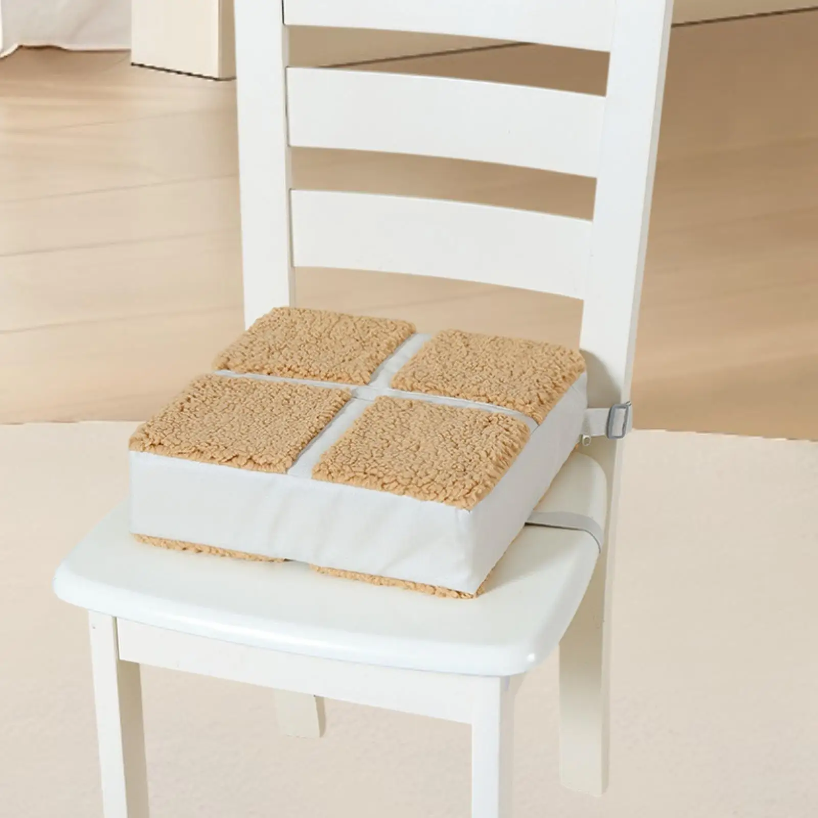 Toddlers Booster Seat Lightweight Toddlers Cushion Chair Seat Pad Mat Non Slip for Home School Heightening Booster Dining Chairs