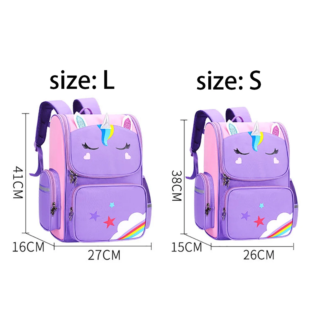 Mochila de unicornio impermeable escolar para primaria y secundaria - imagen 5