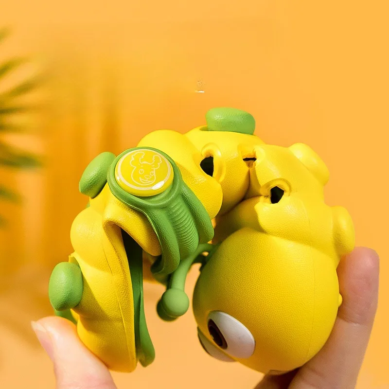 Zapatos con agujeros para niños de verano, sandalias con bonitos dibujos de oruga para bebés y niñas, zapatillas antideslizantes de suela suave transpirable para niños de 1 a 4 años - imagen 4