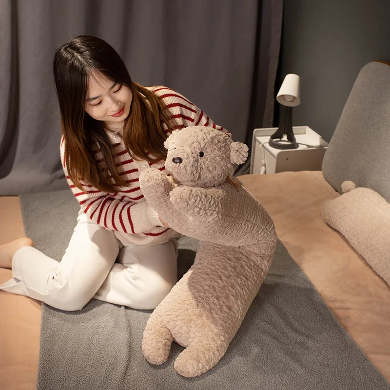 Peluche conejo gigante, almohada corporal decorativa para dormir - imagen 3