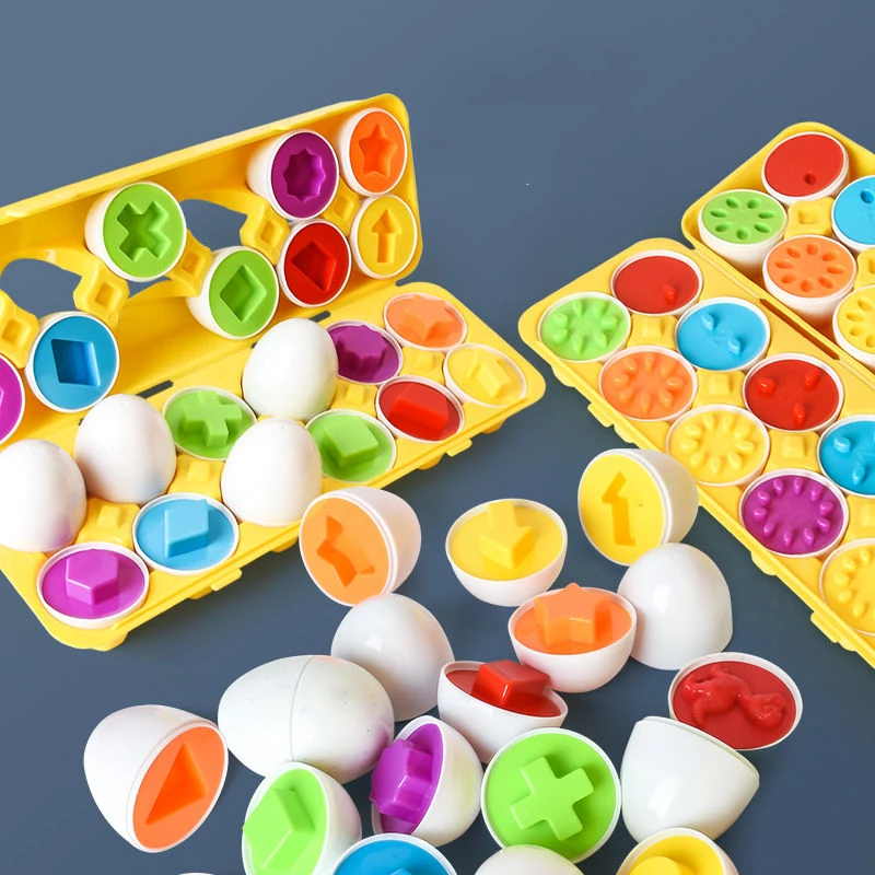 Rompecabezas huevo Montessori – Juguete educativo para niños