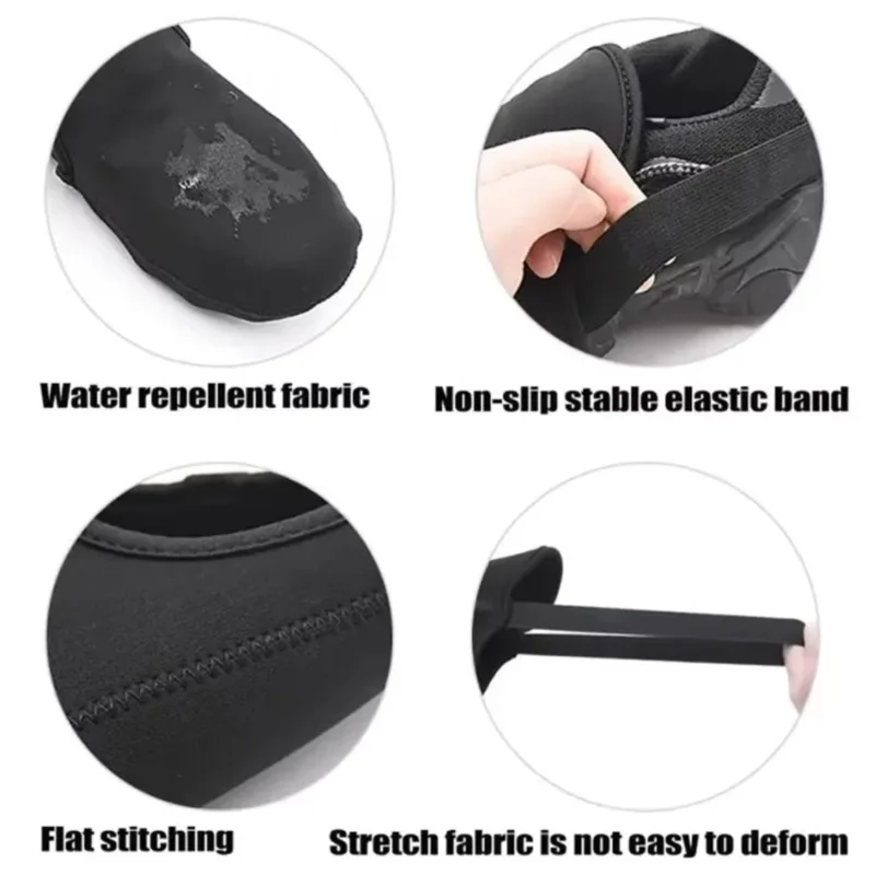 Fundas impermeables para zapatos de ciclismo – Cubrezapatos de invierno - imagen 3