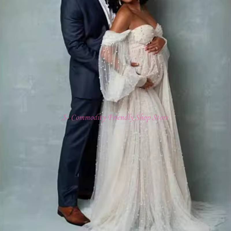 Vestido largo elegante para madre – Sesión de fotos al aire libre - imagen 5