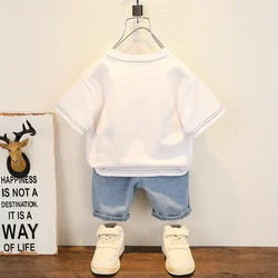Ropa de verano infantil para niños y niñas camisetas y pantalones