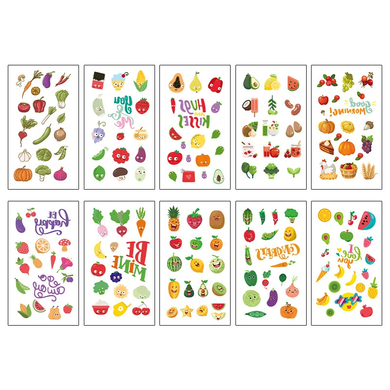 10pcs-ShuiGuoShuCaii