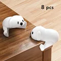 white 8 pcs