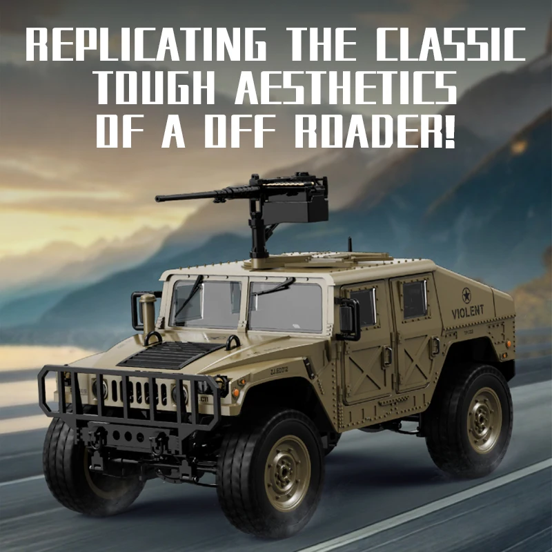 JJRC C8835 RC coche simulación todoterreno RC coche de escalada todoterreno modelo de coche de Control remoto eléctrico con luz regalo de Navidad - imagen 2