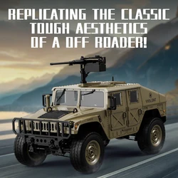 JJRC C8835 RC coche simulación todoterreno RC coche de escalada todoterreno modelo de coche de Control remoto eléctrico con luz regalo de Navidad